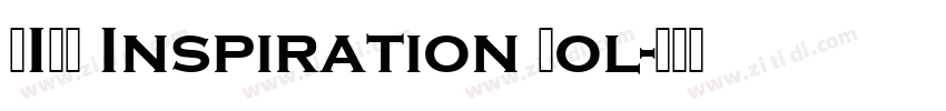 KIDS Inspiration Bol字体转换